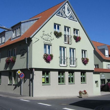 Hotel Weinstube Schwalbennest Karlstadt Exterior foto